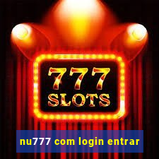 nu777 com login entrar